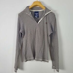 Vintage Polo Jeans Co. Ralph Lauren Striped Long Sleeve /Thermal Shirt